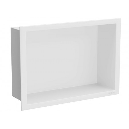 Вбудована полиця MEXEN X-Wall-R 30x20 WHITE з обідком
