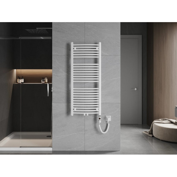 Сушка для рушників MEXEN ARES 120х50 WHITE 600W електрична
