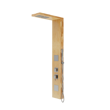 Душова панель CORSAN BASTI BAMBOO CHROME