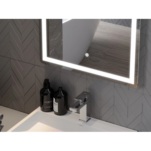 Дзеркало MEXEN ONYX 60x80 LED прямокутне