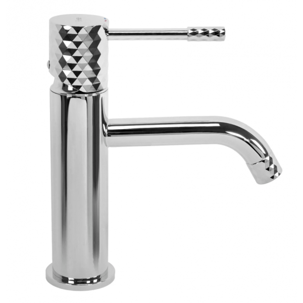 Смеситель для раковины (умывальника) REA LUNGO DIAMOND CHROME низкий