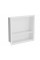 Вбудована полиця MEXEN X-Wall-R 30 WHITE з обідком