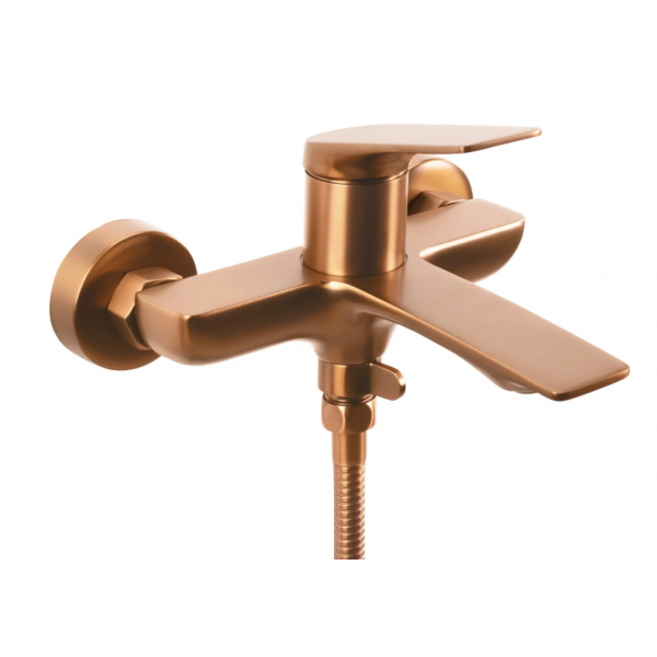 Смеситель для ванны и душа REA AVALON BRUSHED COPPER с изливом