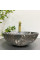 Умывальник (раковина) VBI AMALFI BLACK ONYX MATT накладной