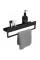 Полка для ванны REA SF01 45 BLACK MATT