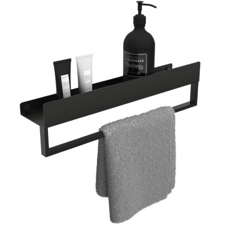 Полка для ванны REA SF01 45 BLACK MATT