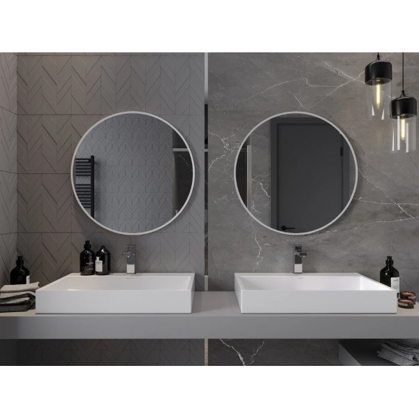 Дзеркало MEXEN LOFT 70 WHITE кругле