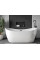 Вбудована полиця MEXEN X-Wall-R 60x30 BLACK з обідком