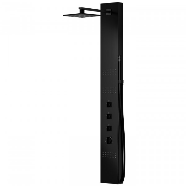 Душова панель CORSAN NEO BLACK LED