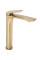 Смеситель для раковины (умывальника) REA AVALON BRUSHED GOLD высокий