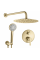 Душевая система REA ONTARIO BRUSHED GOLD + BOX скрытого монтажа