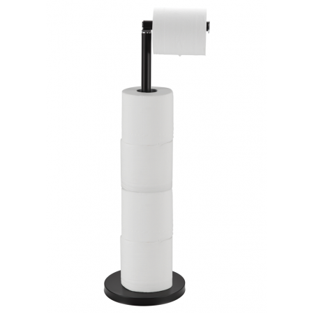 Стойка для туалетной бумаги VBI ROUND BLACK