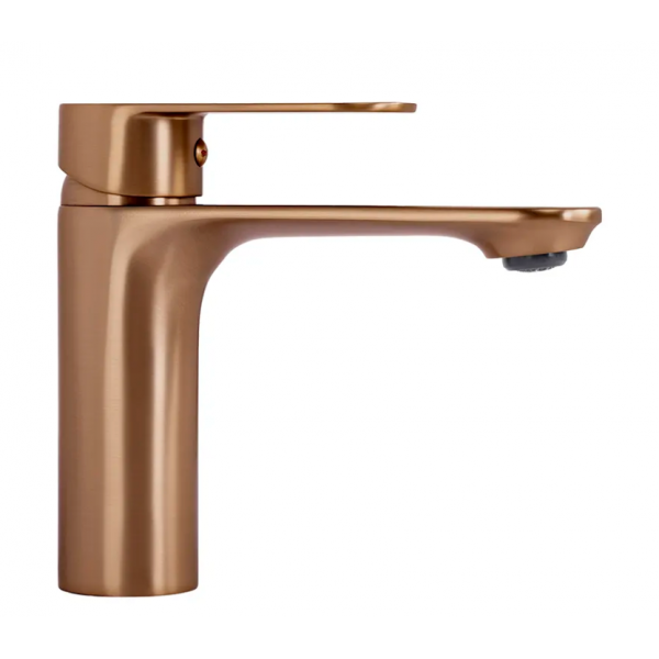 Смеситель для раковины (умывальника) REA DROP BRUSHED COPPER низкий