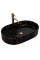 Умывальник (раковина) REA NADIA BLACK MARBLE SHINY накладной
