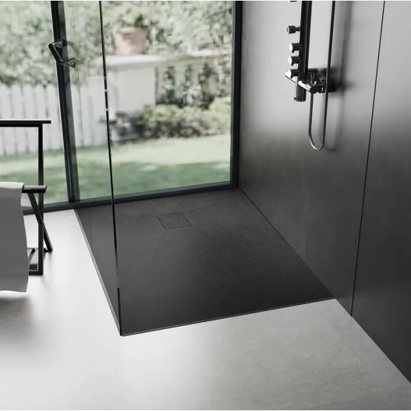 Душевой поддон REA MAGNUM 80x100 BLACK