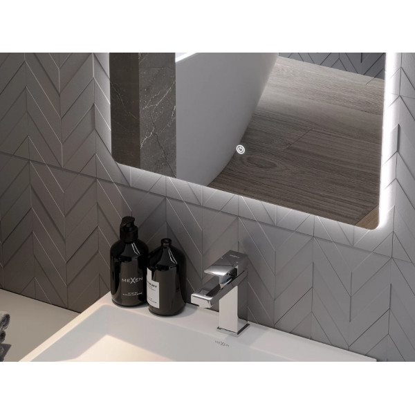 Дзеркало MEXEN SUN 100x80 LED прямокутне
