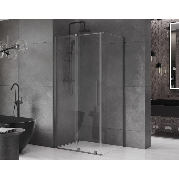 Душова кабіна MEXEN VELAR 100х90 GRAPHITE