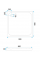 Душевой поддон REA BELMOND 90x90 WHITE