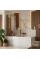 Шторка для ванны REA ELEGANT 70 BRUSHED COPPER постоянная