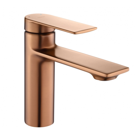 Смеситель для раковины REA STORM BRUSHED COPPER низкий