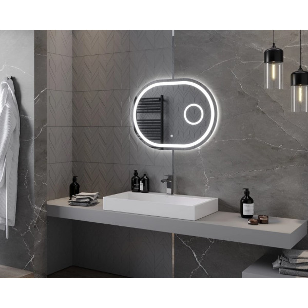 Дзеркало MEXEN UMBA 80x60 LED овальне