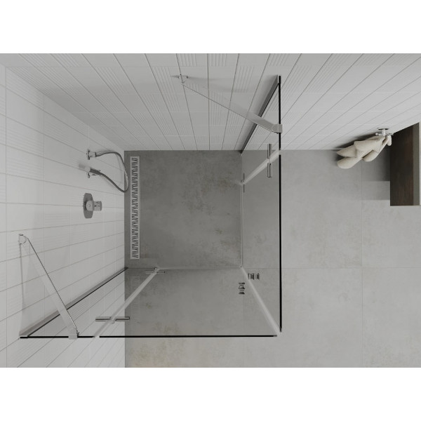 Душова кабіна MEXEN ROMA DUO 90x90 CHROME
