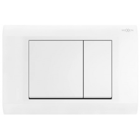 Кнопка змиву для інсталяції MEXEN FENIX 01 WHITE MATT