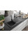 Гранітна кухонна мийка MEXEN CESAR BLACK GRANITE + сифон BLACK