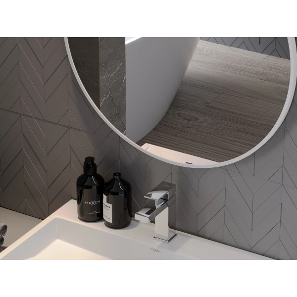 Дзеркало MEXEN LOFT 40 WHITE кругле