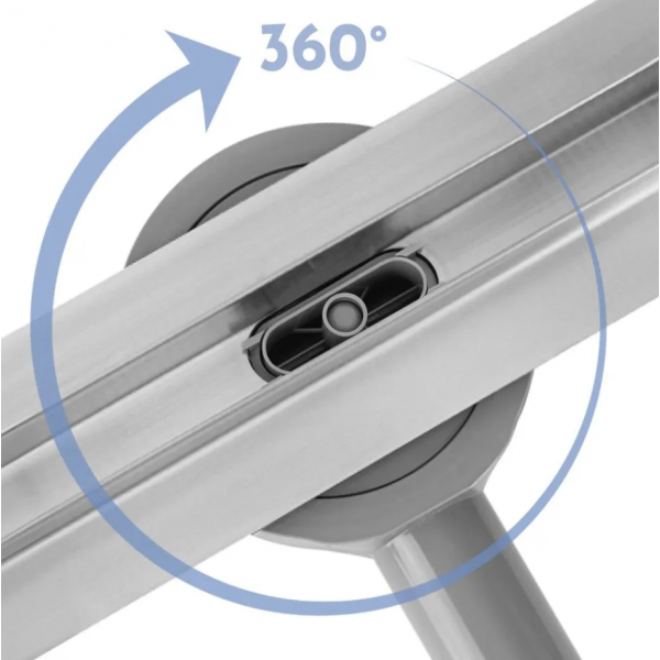 Трап для душа REA NEOX 70 SLIM PRO сталь