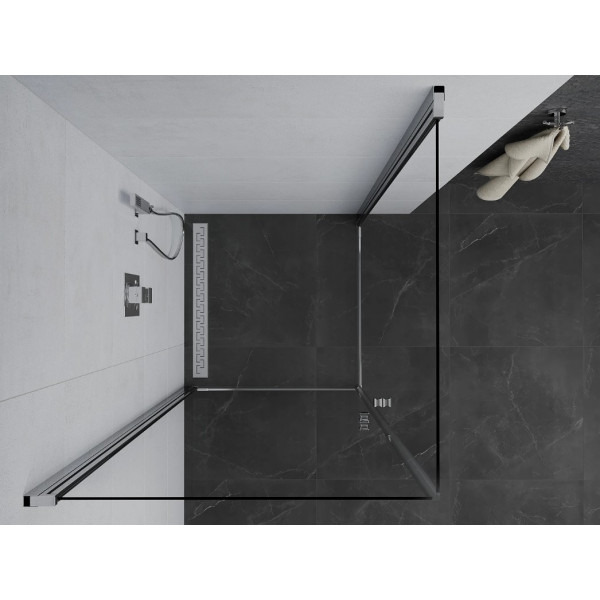 Душова кабіна MEXEN PRETORIA DUO 70x70 CHROME