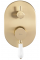 Душевая система REA SERRA BRUSHED GOLD + BOX скрытого монтажа