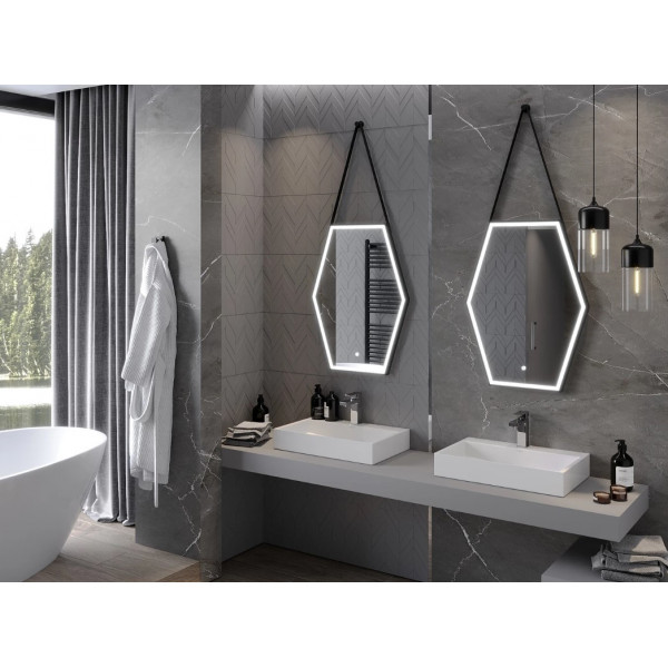 Дзеркало MEXEN ORLA 60x80 LED нестандартне
