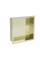 Вбудована полиця MEXEN X-Wall-R 30 GOLD з обідком *