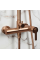 Душевой гарнитур REA ONTARIO BRUSHED COPPER