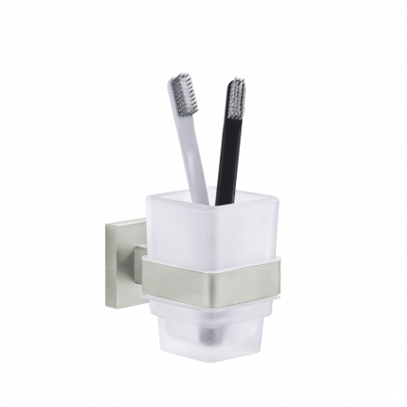 Стакан для зубных щеток VBI JUPITER NICKEL