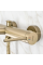 Смеситель для ванны REA FOSS BRUSHED GOLD с изливом