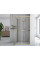 Душевая кабина REA CITY 80х100 BRUSHED GOLD