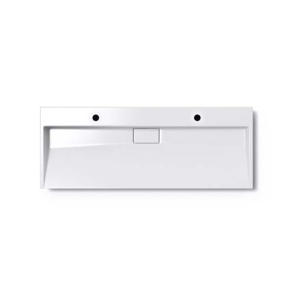Умывальник (раковина) VBI ESTE 120 WHITE 2/O накладной подвесной
