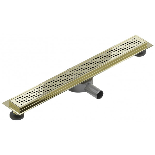 Трап для душу MEXEN FLAT 80 M08 GOLD 360 ° золотий