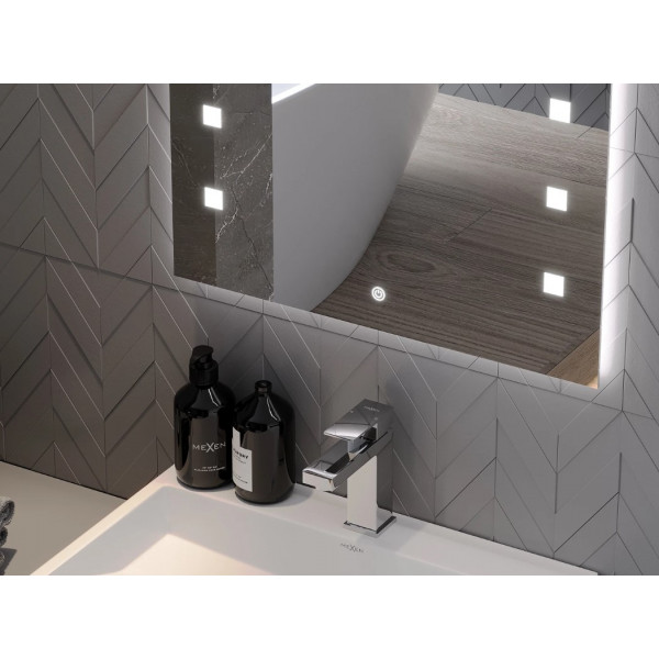Дзеркало MEXEN NER 100x80 LED прямокутне