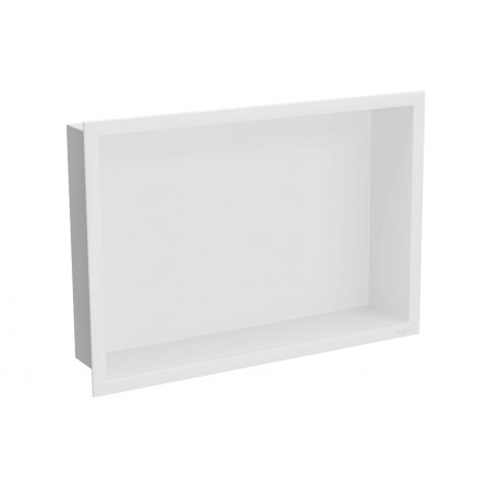 Вбудована полиця MEXEN X-Wall-R 45x30 WHITE з обідком