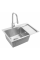 Стальная кухонная мойка REA FIN NICKEL BRUSHED