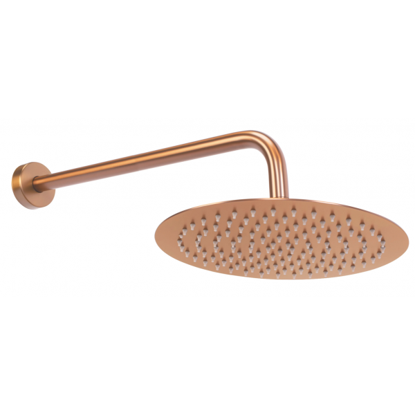 Душевая система REA LUNGO BRUSHED COPPER c термостатом + BOX скрытого монтажа