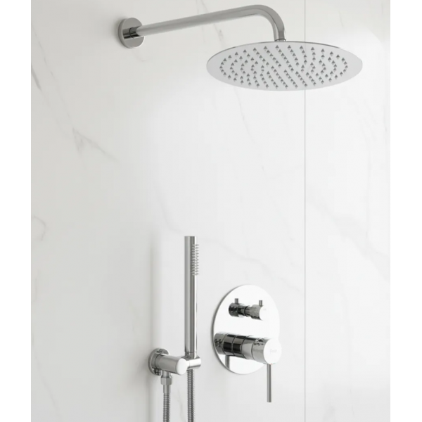 Душевая система REA LUNGO DIAMOND CHROME + BOX скрытого монтажа