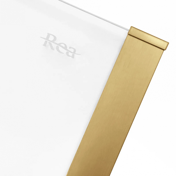 Душевая кабина REA SOLAR 90х90 BRUSHED GOLD