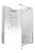 Душевая стенка REA AERO OMBRE 100 MATT BRUSHED GOLD