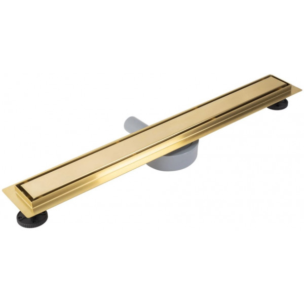 Трап для душа REA NEOX 100 PRO BRUSHED GOLD 2в1 матовое золото