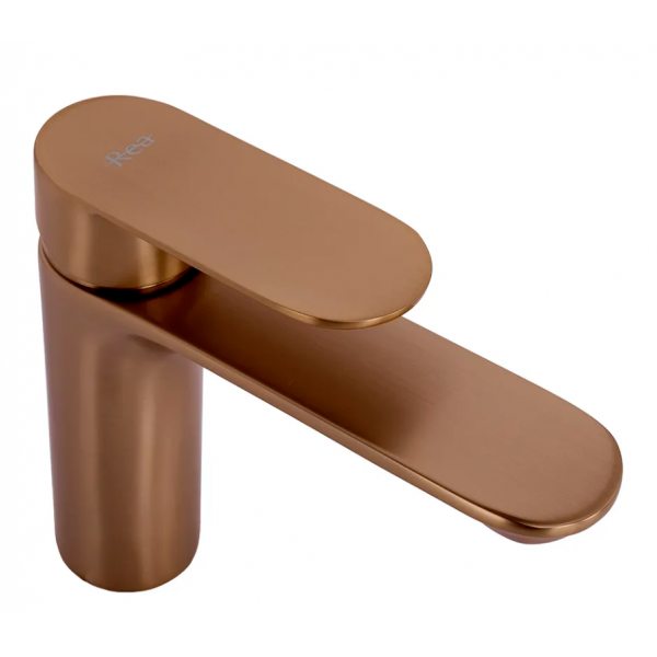 Смеситель для раковины (умывальника) REA DROP BRUSHED COPPER низкий