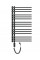 Сушка для рушників MEXEN NEPTUN 90х50 ANTHRACITE 600W електричний